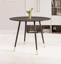 Dining Table, Black Wooden