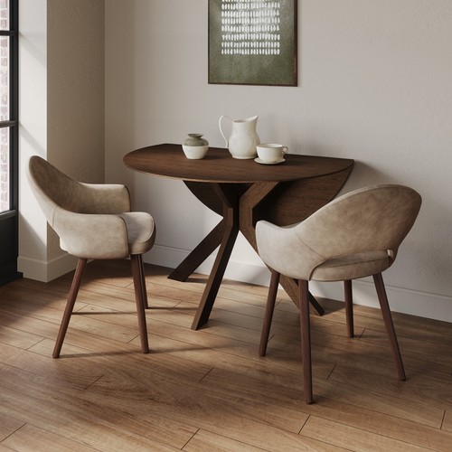 Small walnut drop leaf space - walnut,