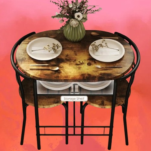 Small table and - small, chairs